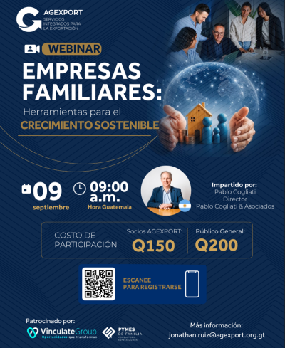 Webinar: Empresas Familiares: Herramientas para el Crecimiento Sostenible