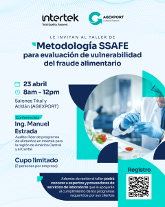 Taller metodología SSAFE comisión de laboratorios