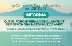 Foro Internacional Viaje GT cambio de fecha turismo sostenible guatemala AGEXPORT (1)